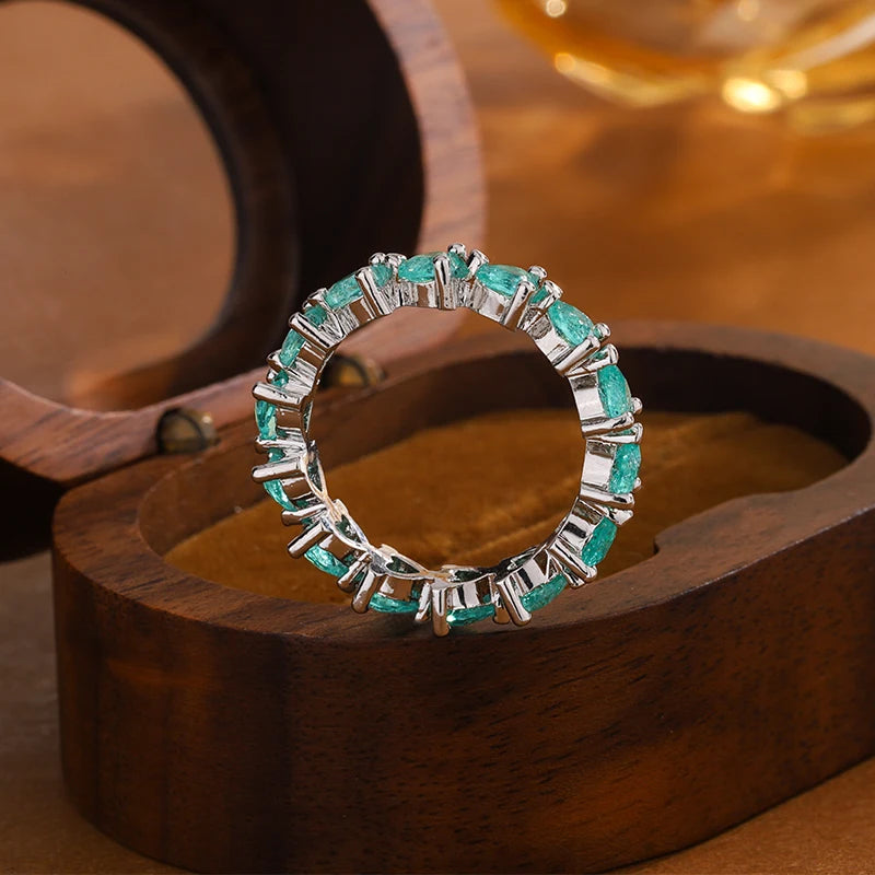 Green Heart Ring