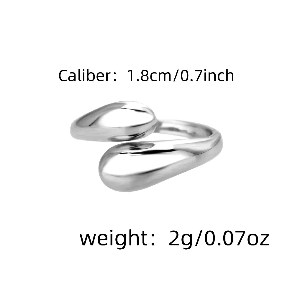 Double Ball Beads Rings