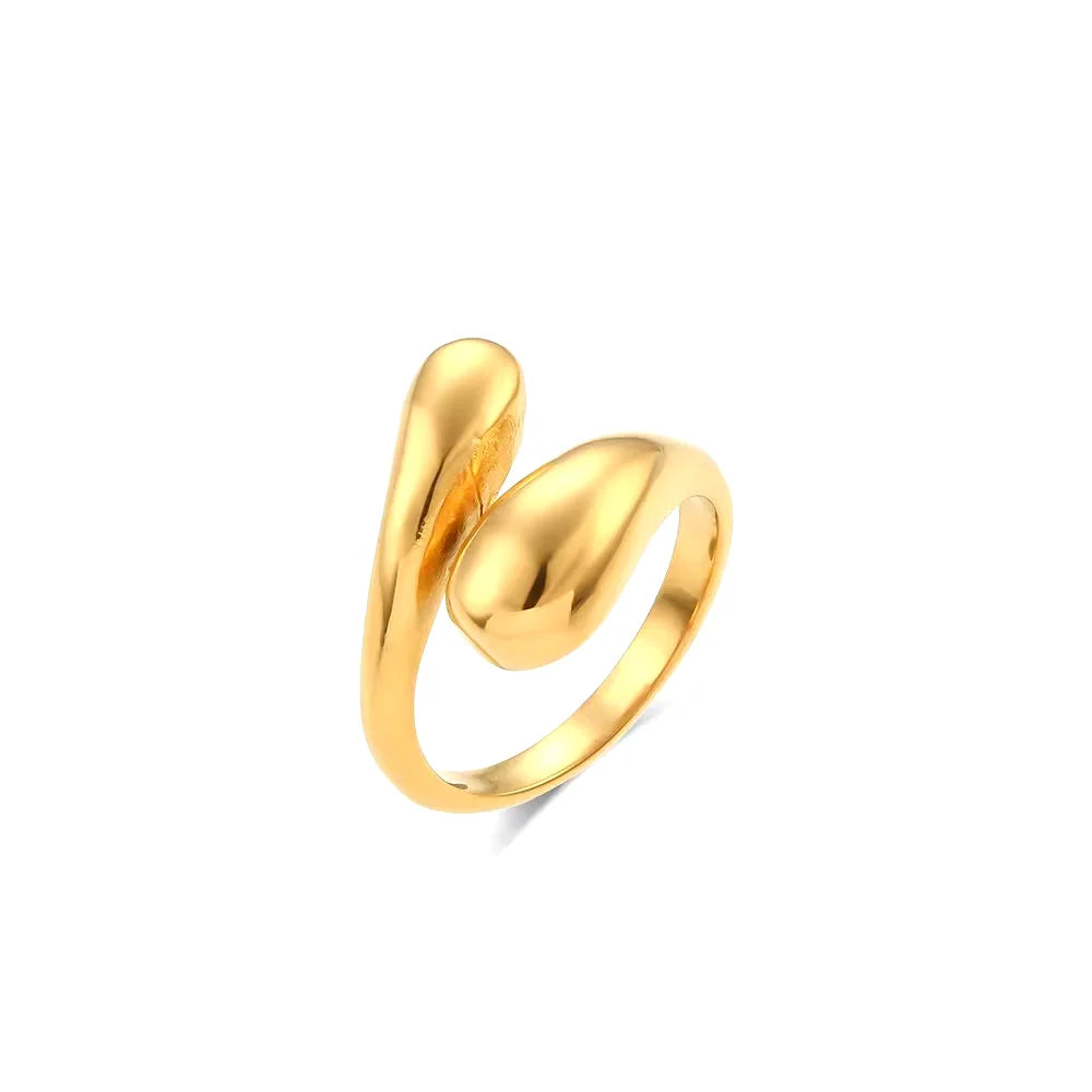 Double Ball Beads Rings
