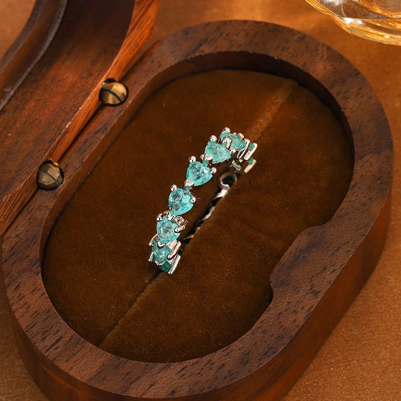 Green Heart Ring