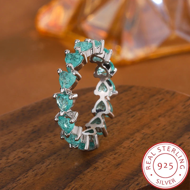 Green Heart Ring